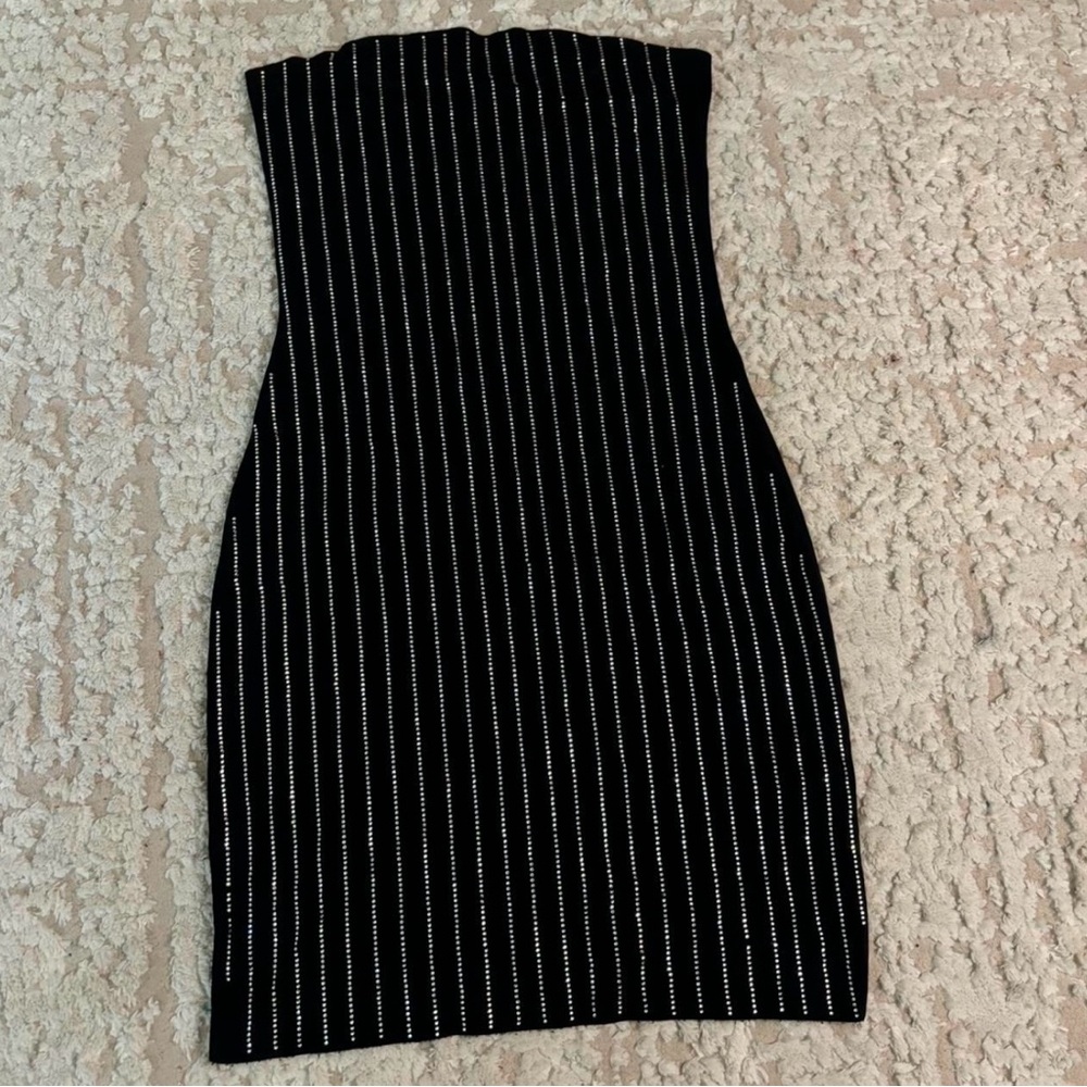Bedazzled tube dress